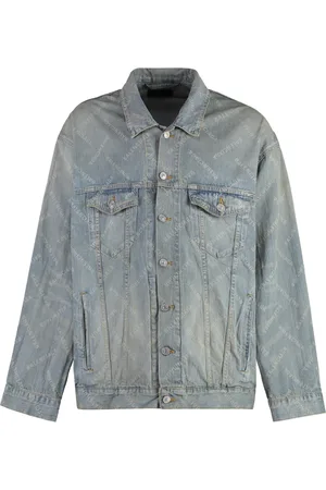 Balenciaga Denim Jackets, male, , M, Vintage Denim Jacket Unisex Oversize Fit