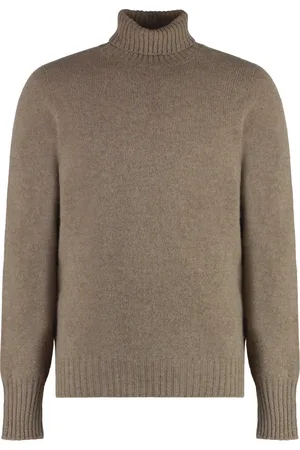 DRUMOHR Ribbed Wool Turtleneck Jumper