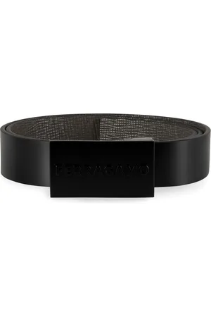 Salvatore Ferragamo Belts, male, , 95 CM, Reversible Leather Belt