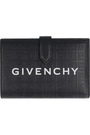 Givenchy Wallets & Cardholders, female, , ONE SIZE, Logo Leather Wallet with Snap Button Closure