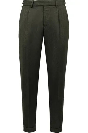 PT Torino Suit Trousers, male, , 2XL, Virgin Wool Flap Pocket Trousers
