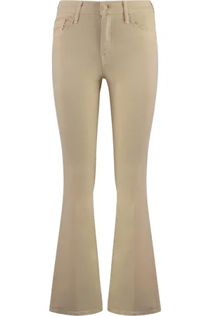 Mother Flared Jeans, female, , W25, Cropped Flared Jeans with Metal Details