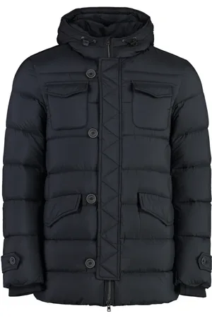 HERNO Winter Jackets, male, , M, Hooded Down Jacket with Four Pockets