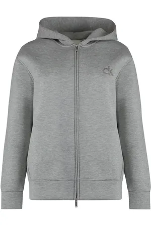 Calvin Klein Zip-throughs, female, , S, Zip Hoodie with Front Pockets