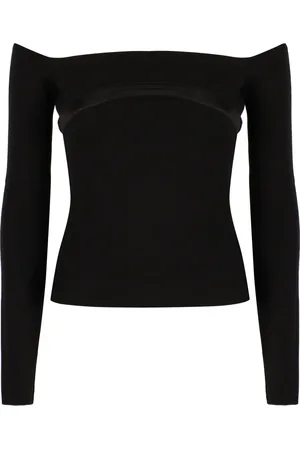 Nina Ricci Slim Fit Off the Shoulder Top
