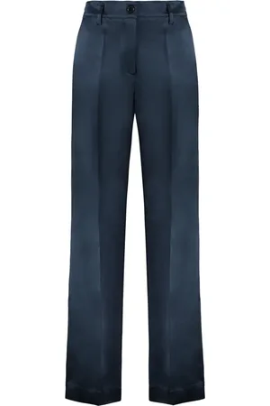 P.A.R.O.S.H. Satin Trousers with Pockets
