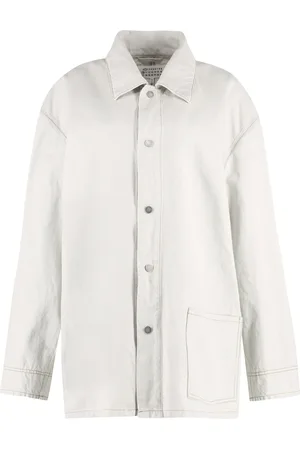 Maison Margiela Denim Jacket with Contrast Stitching