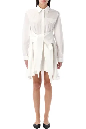 THE GARMENT Cotton Mini Dress with Belt