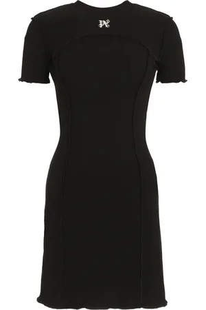 Palm Angels Short Dresses, female, , S, Jersey Mini Dress