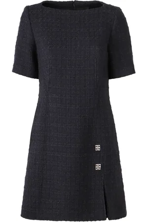 Givenchy Short Dresses, female, , XS, Tweed Dress with 4G Buttons