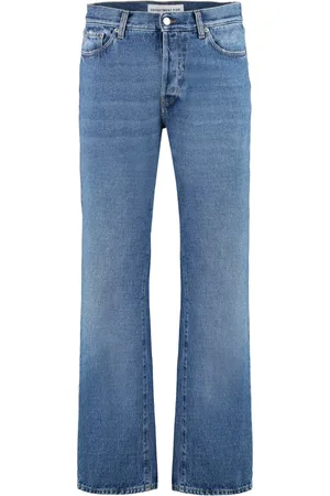 DEPARTMENT FIVE Straight Jeans, male, , W30, Straight-leg jeans with contrast stitching