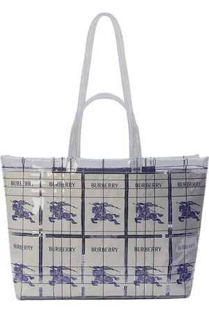 Burberry Tote Bags, female, , ONE SIZE, Top Handle Label Tote Bag