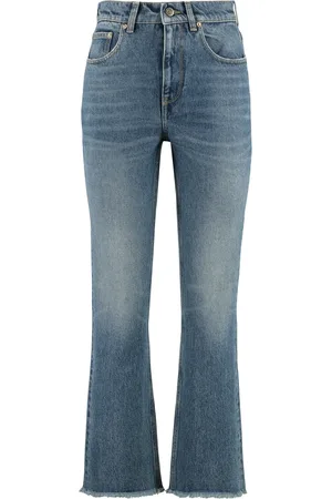 Golden Goose Boot-cut Jeans, female, , W28, Embroidered Patch Cropped Jeans