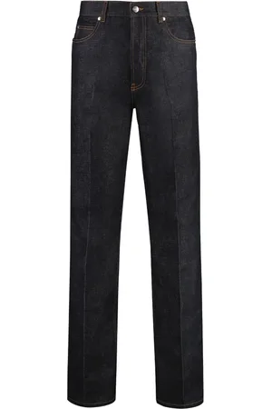Salvatore Ferragamo Straight Jeans, male, , L, Classic Straight Leg Jeans