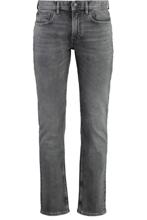 Tommy Hilfiger Slim-fit Jeans, male, , W32, Slim-fit straight-leg jeans with metal details
