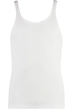 Dolce & Gabbana Sleeveless Tops, male, , M, Ribbed Cotton Tank Top