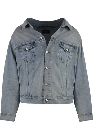 Balenciaga Vintage Off-Shoulder Cotton Jacket