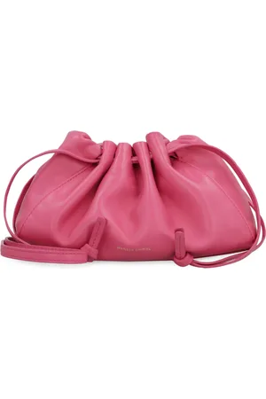 Mansur Gavriel Bucket Bags, female, , ONE SIZE, Leather Mini Bag with Drawstring Closure