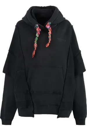 Khrisjoy Hoodies, female, , 2XS, Asymmetric Cotton Hoodie
