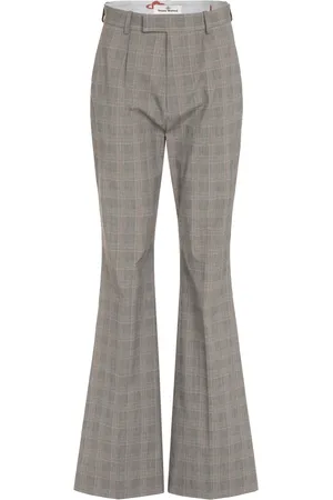 Vivienne Westwood Checked Trousers with Back Welt Pocket