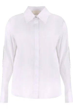 GENNY Embroidered Poplin Shirt