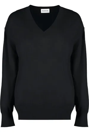 P.A.R.O.S.H. Ribbed Cashmere V-neck Jumper