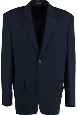 Balenciaga Blazers, male, , S, Garde-Robe Wool Jacket