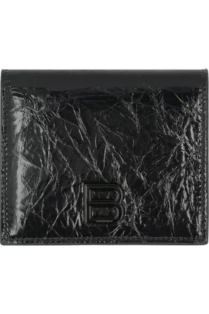 Balenciaga Wallets & Cardholders, female, , ONE SIZE, Lamb Leather Wallet with Flap Fastening