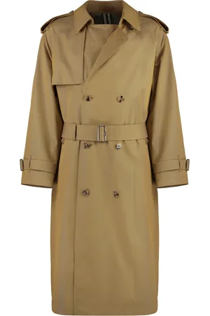 Burberry Trench Coats, male, , M, Vintage Trench Coat with Stylish Details
