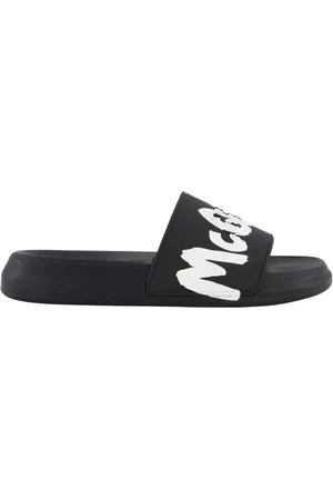Alexander McQueen Sliders, male, , 8 UK, Rubber Band Slipper for Men