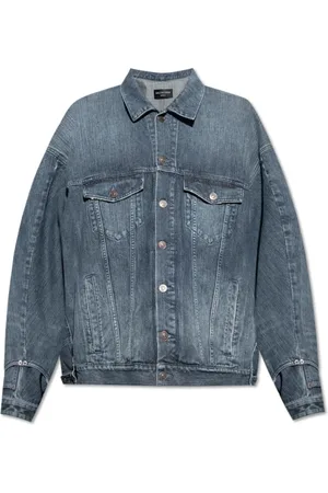 Balenciaga Denim Jackets, male, , S, Denim jacket