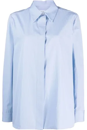 Jil Sander Shirts, female, , M, Striped Cotton Shirt