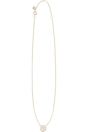 Tory Burch Necklaces, female, , ONE SIZE, Crystal Pendant Choker Necklace