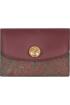 Etro Wallets & Cardholders, female, , ONE SIZE, Paisley Jacquard Fabric Wallet