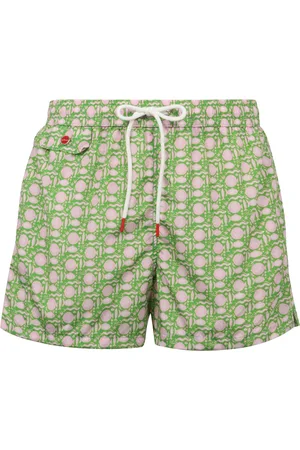 Kiton Adjustable Drawstring Nylon Swim Shorts