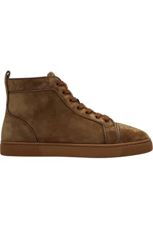 Christian Louboutin Lace-up Boots, male, , 6 1/2 UK, High Top Sneaker