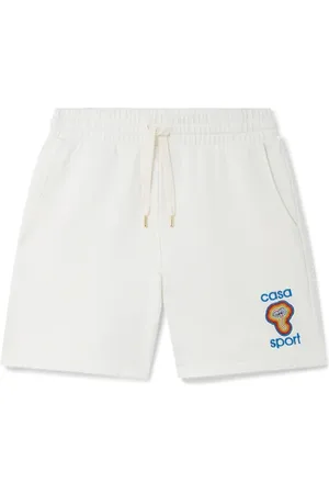 Casablanca Casual Shorts, male, , 2XL, Mind Vibrations Embroidered Sweatshort