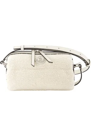 Moncler Cross Body Bags, female, , ONE SIZE, BouclÃ© Shoulder Bag with Leather Details