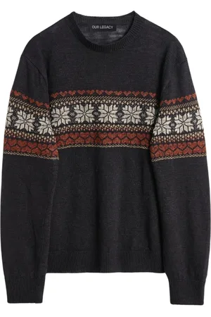 OUR LEGACY Round-neck Knitwear, male, , 2XL, Round-neck Knitwear