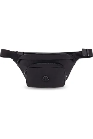 Moncler Belt Bags, male, , ONE SIZE, Nylon Belt Bag with Logo Patch
