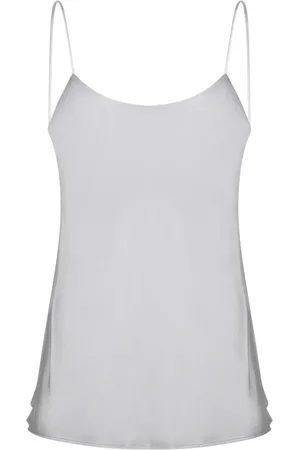 HERNO Satin Sleeveless Blouse