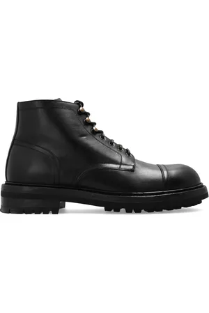 Dolce & Gabbana Lace-up Boots, male, , 6 UK, Mid Calf Boots
