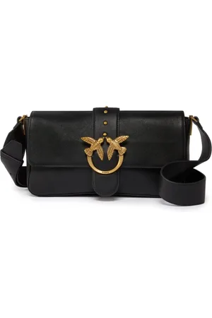Pinko Love Birds Diamond Cut Shoulder Bag