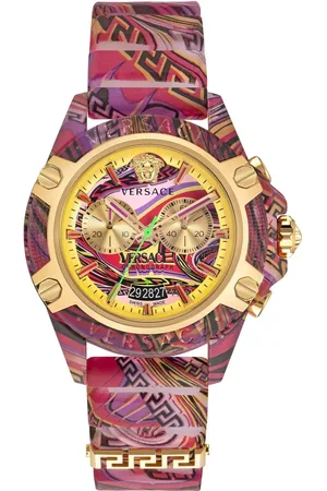 VERSACE Watches, unisex, , ONE SIZE, Chrono Active Silicone Watch