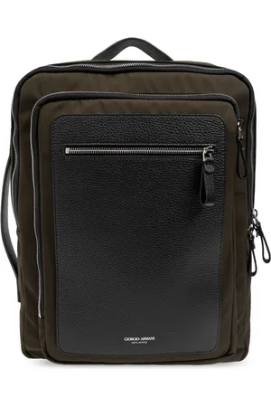 Giorgio Armani Backpack with printed logo