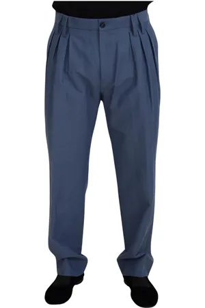 Dolce & Gabbana Suit Trousers, male, , M, Stunning Linen-Cotton Trousers
