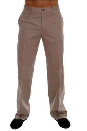 Dolce & Gabbana Cotton Stretch Chinos Trousers