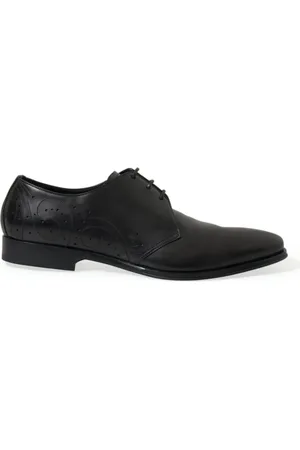Dolce & Gabbana Business Shoes, male, , 9 UK, Leather Lace Up Derby Shoes