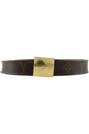 LOUIS VUITTON Pre-owned Belts, male, , ONE SIZE, Pre-owned Canvas belts