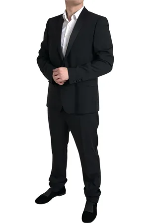 Dolce & Gabbana Single Breasted Suits, male, , 2XL, Slim Fit 2-Piece Suit